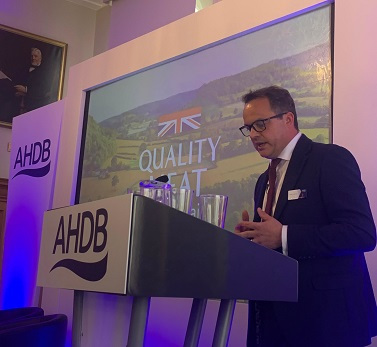 Graham Wilkinson closes the 2024 AHDB exports conference.